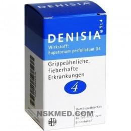 DENISIA 4 grippeähnliche Krankheiten Tabletten 80 St