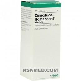 Цимицифуга Гомаккорд капли (CIMICIFUGA HOMACCORD) Tropfen 30 ml