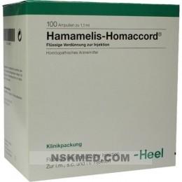 Гамамелис-Гомаккорд (HAMAMELIS HOMACCORD) Ampullen 100 St