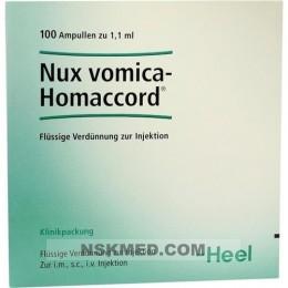 NUX VOMICA HOMACCORD Ampullen 100 St