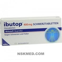 IBUTOP 400 mg Schmerztabletten Filmtabletten 20 St