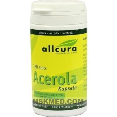 ACEROLA KAPSELN natürl.Vitamin C 120 St