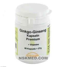 GINKGO+GINSENG Premium Kapseln 60 St