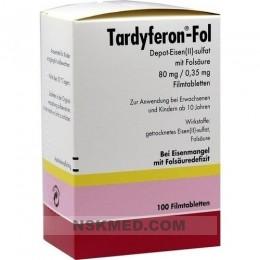 Тардиферон-Фол (TARDYFERON-Fol) Depot-Eisen(II)-sul.m.Fols.Filmtab. 100 St