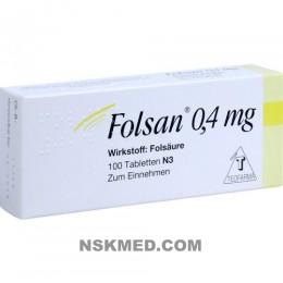 FOLSAN 0,4 mg Tabletten 100 St
