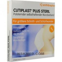 CUTIPLAST Plus steril 7,8x10 cm Verband 5 St