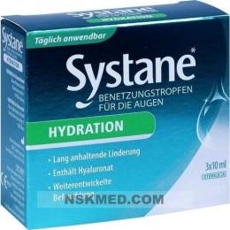 SYSTANE Hydration Benetzungstropfen für die Augen 3X10 ml