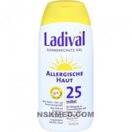 LADIVAL allergische Haut Gel LSF 25 200 ml