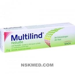 MULTILIND Heilsalbe m.Nystatin u.Zinkoxid 25 g