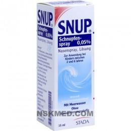 SNUP Schnupfenspray 0,05% Nasenspray 15 ml