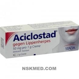 ACICLOSTAD Creme gegen Lippenherpes 2 g
