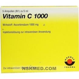 VITAMIN C 1000 Ampullen 5X5 ml