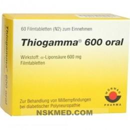 THIOGAMMA 600 oral Filmtabletten 60 St