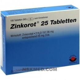 Цинкорот 25 таблетки (ZINKOROT 25) Tabletten 100 St 
