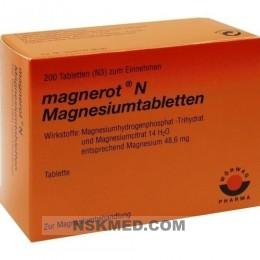 MAGNEROT N Magnesiumtabletten 200 St