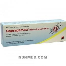 CAPSAGAMMA Dolor Creme 0,05% 100 g