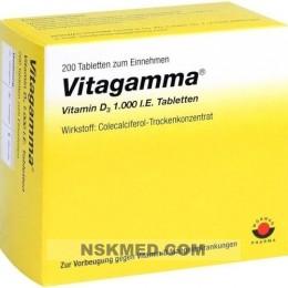Витагамма витамин Д3 (VITAGAMMA Vitamin D3) 1.000 I.E. Tabletten 200 St