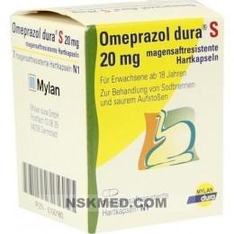 OMEPRAZOL dura S 20 mg magensaftresist.Hartkapseln 7 St