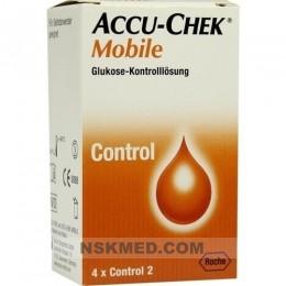 ACCU CHEK Mobile Kontrolllösung 4 Einmalapplikat. 1X4 St