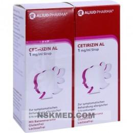 CETIRIZIN AL 1 mg/ml Sirup 2X75 ml