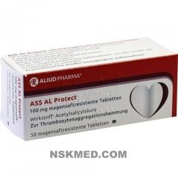 ASS AL Protect 100 mg magensaftres.Tabletten 50 St