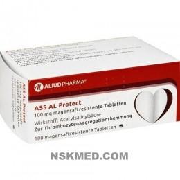 ASS AL Protect 100 mg magensaftres.Tabletten 100 St