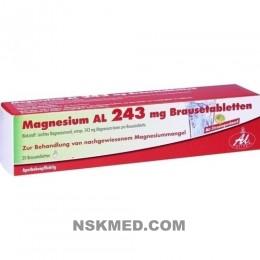 MAGNESIUM AL 243 mg Brausetabletten 20 St