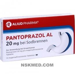PANTOPRAZOL AL 20 mg bei Sodbr.magensaftres.Tabl. 14 St