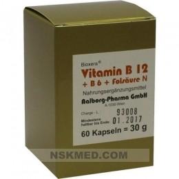 VITAMIN B12+B6+Folsäure Komplex N Kapseln 60 St