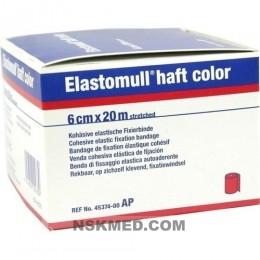 ELASTOMULL haft color 6 cmx20 m Fixierb.rot 1 St