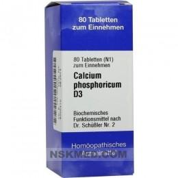 BIOCHEMIE 2 Calcium phosphoricum D 3 Tabletten 80 St