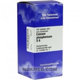 BIOCHEMIE 2 Calcium phosphoricum D 6 Tabletten 200 St
