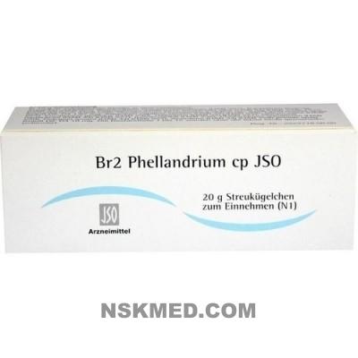 JSO JKH BRUSTMITTEL Br 2 Phellandrium cp Globuli 20 g
