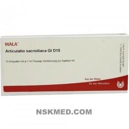 ARTICULATIO sacroiliaca GL D 15 Ampullen 10X1 ml