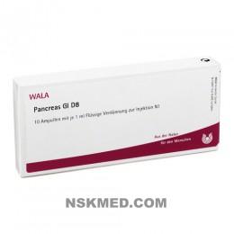 PANCREAS GL D 8 Ampullen 10X1 ml