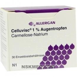 CELLUVISC 1% Augentropfen 30X0.4 ml