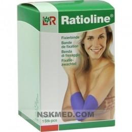 RATIOLINE acute Fixierbinde kohäsiv 8 cmx4 m blau 1 St