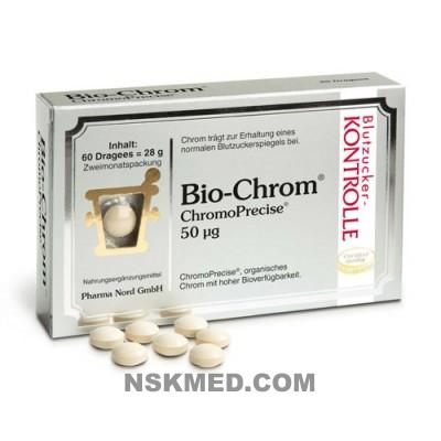 BIO CHROM ChromoPrecise 50 μg Pharma Nord Dragees 60 St