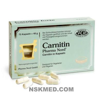 CARNITIN Pharma Nord Kapseln 75 St