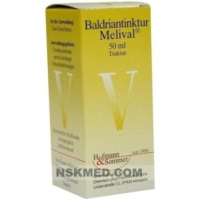 Валерианы настойка (BALDRIANTINKTUR) Melival 50 ml