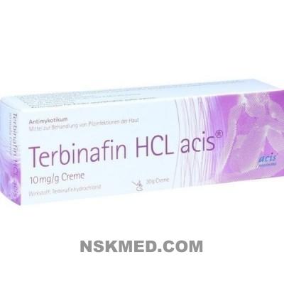 TERBINAFIN HCL acis 10 mg/g Creme 30 g