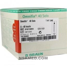 OMNIFIX Solo Insulinspr.1 ml U40 100X1 ml