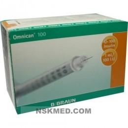 OMNICAN Insulinspr.1 ml U100 m.Kan.0,30x12 mm 100 St