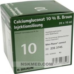CALCIUMGLUCONAT 10% MPC Injektionslösung 20X10 ml