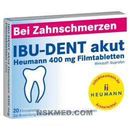 IBU DENT akut Heumann 400 mg Filmtabletten 20 St