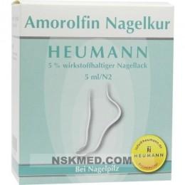 AMOROLFIN Nagelkur Heumann 5% wst.halt.Nagellack 5 ml