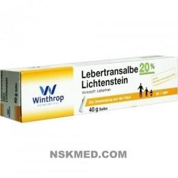 LEBERTRAN SALBE 20% Lichtenstein 40 g