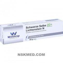 SCHWARZE SALBE 20% Lichtenstein N 40 g