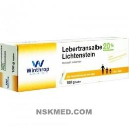 LEBERTRAN SALBE 20% Lichtenstein 100 g