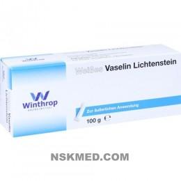 Вазелин фармацевтический соответствует DAB 10 (VASELINE weiß DAB 10) Lichtenstein 100 g